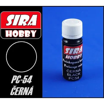Modelářská barva Síra Hobby - PC54 - Periskopová barva - Černá 10ml