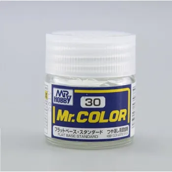 Modelářská barva Gunze - Mr.Color - C030 - Flat Base - Matovací báze 10ml