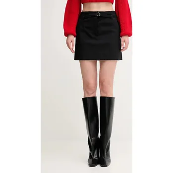 Dámská sukně Vlněná sukně Sportmax FIFY, 38, černá, 99X