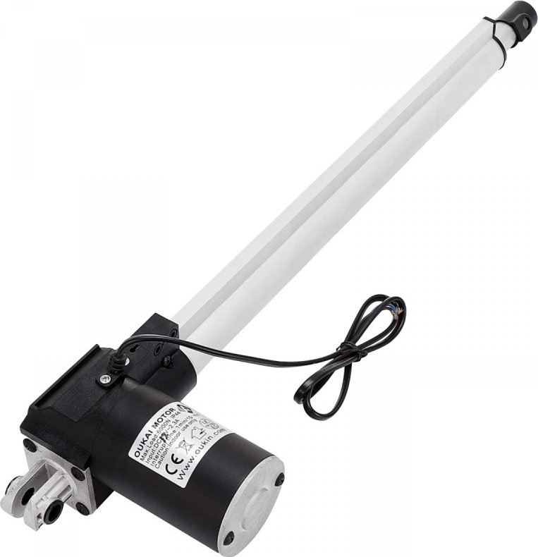 MXM Lineární aktuátor 12V - 6000N, 4mm/s, 700mm