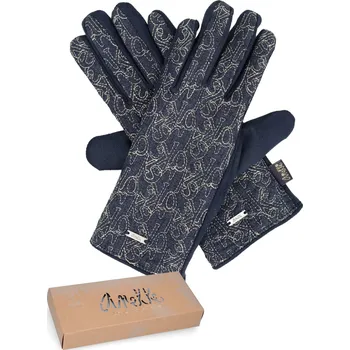 Dámské šaty Anekke dámské modré textilní rukavice Studio