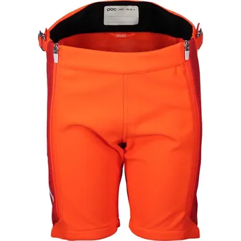 Cyklistické oblečení POC Race Shorts Jr - Fluorescent Orange Velikost: 140