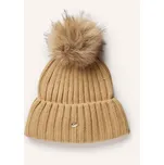 Goldbergh Dámská Čepice Una S Umělou Kožešinou, velbloudí,...