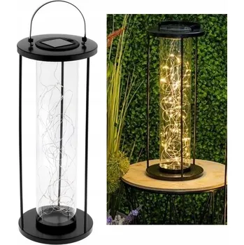 Venkovní osvětlení Solární lampa zapichovací lampa Volteno černá 46 cm 1 ks