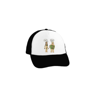 Kšiltovka Bastard Eva a Vašek kšiltovka truckerka Black cap