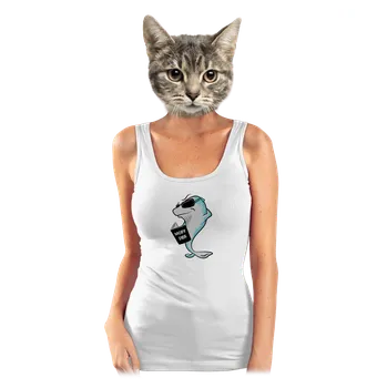 Bastard Moby Dick dámské tílko klasické White