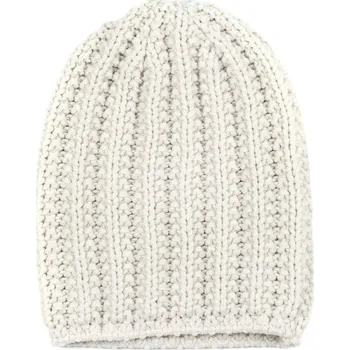 Čepice Bílá spadlá čepice