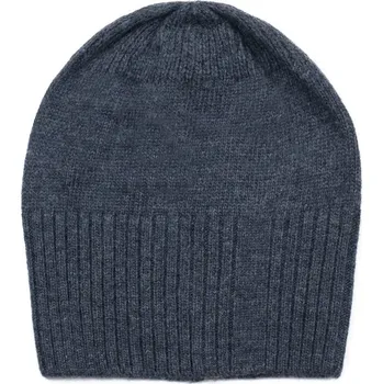 Čepice Zimní čepice s kašmírem tmavě šedá