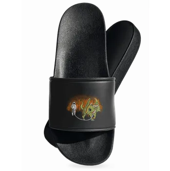 Pánské pantofle Bastard Venčení draka pantofle Black