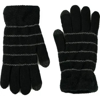Rukavice Rukavice černé s pruhy