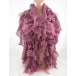 Šátek Chutné hrozny růžový