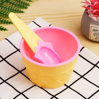 Miska na zmrzlinu | kelímek na zmrzlinu se lžičkou - style L