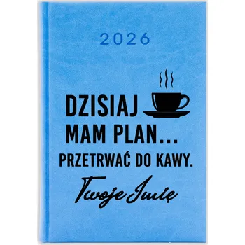 Kalendář Knižní kalendář 2026 A5 modrý