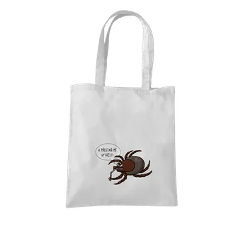 Nákupní taška Bastard Vytočené klíště taška White