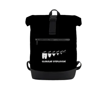 Městský batoh Bastard Globální oteplování batoh Black