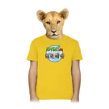 Chlapecké tričko Bastard Adventure dětské tričko Gold