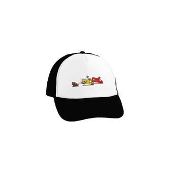 Kšiltovka Bastard Santa se soby kšiltovka truckerka Black cap