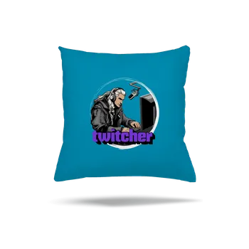 Polštář Bastard Twitcher polštář Blue Turquoise