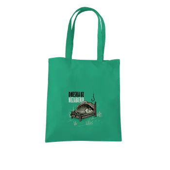 Nákupní taška Bastard Dneska už nezaberu taška Mint