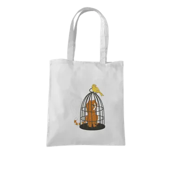 Bastard Ptačí odplata taška White