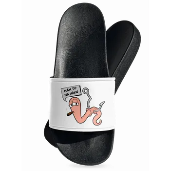 Pánské pantofle Bastard Na háku pantofle White