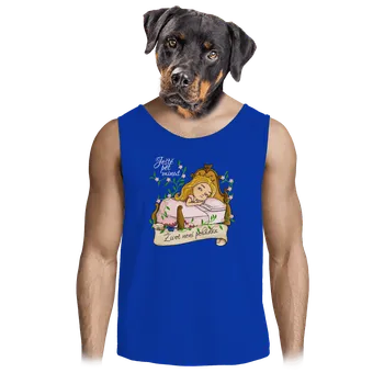 Pánské tílko Bastard Ještě pět minut – Život není pohádka pánské tílko Royal Blue