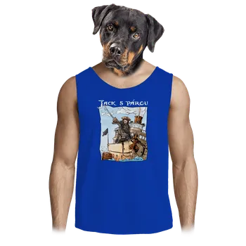 Pánské tílko Bastard Jack s párou pánské tílko Royal Blue