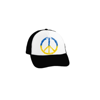 Kšiltovka Bastard Ukrajina - Peace kšiltovka truckerka Black cap