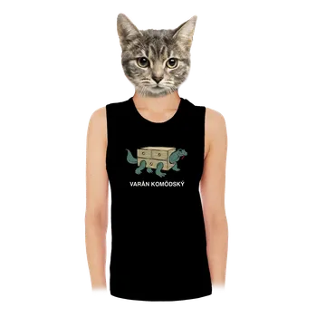 Bastard Varan komodský dámské tílko volné Black