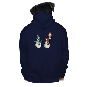 Pánská mikina Bastard Komunikace se neudržuje pánská mikina na zip Navy