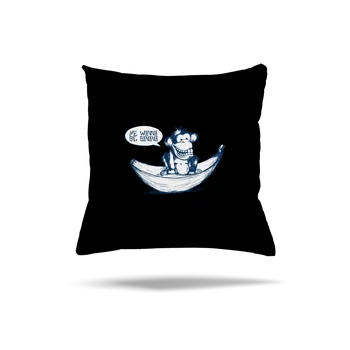 Polštář Bastard Big banana polštář Black