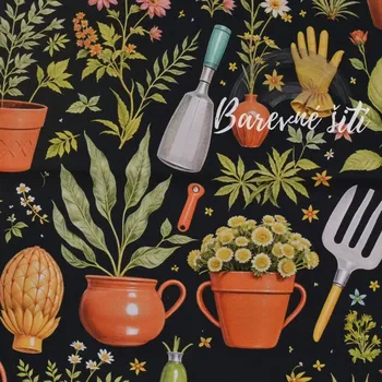 Úplet, Zahrádkaření na tmavé (E) (Luxusní vzory z Turecka)