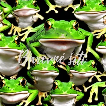 Úplet, Zelené rosničky (E) (Top kvalitní úplet Bella digitisk)