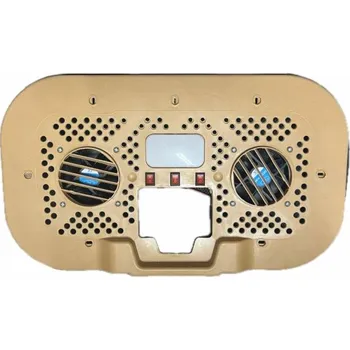 Auto-moto Plastový kryt střešního okna s ventilátory a světlem pro tříkolku Cargo Sunway E-RL100