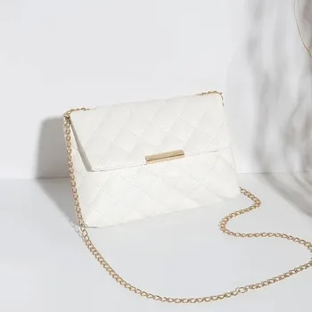 Kabelka Kabelka prošívaná, styl psaníčko - Bílá