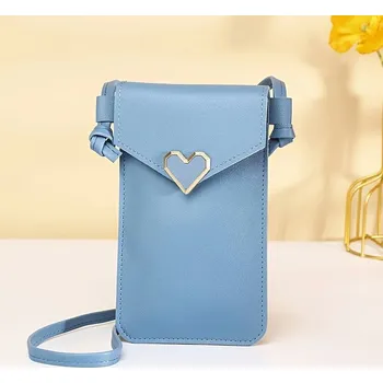 Kabelka Pouzdro na mobil | kabelka na mobil - Modrá