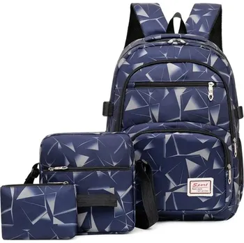 Školní batoh Školní batoh pro studenty | sada 3 kusů - 3