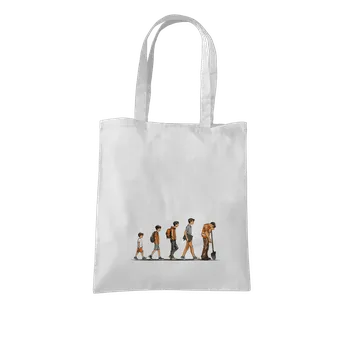 Bastard Evoluce studenta taška White