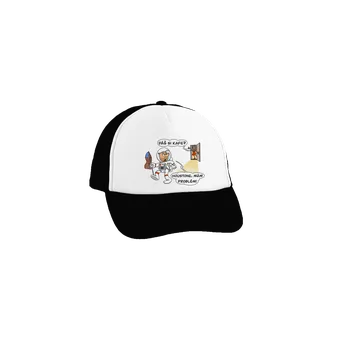 Kšiltovka Bastard Houstone, mám problém! kšiltovka truckerka Black cap