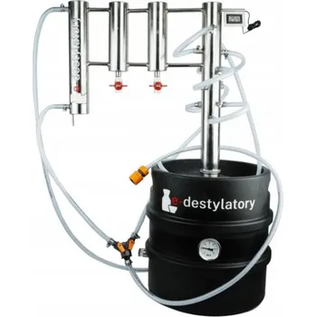 Destilační přístroj E-destylatory Elektrický destilační přístroj s vnitřním refluxem KEG 50 l