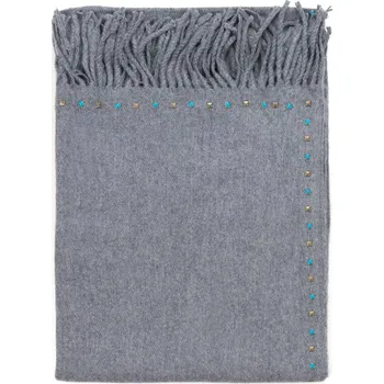 Šála Šátek Blue gems šedý