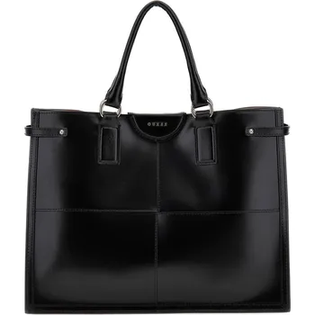 Kabelka Kabelka GUESS ISA MEDIUM TOTE HWSTLGL4165-BLA – Černá