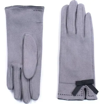 Šála Dámské elegantní rukavice světle šedé