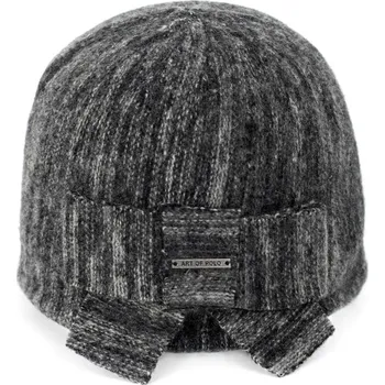 Čepice Klobouček v šedém melanži
