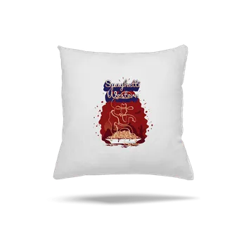 Polštář Bastard Spaghetti Western polštář White