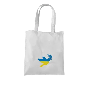 Bastard Ukrajina - Holubice obrys taška White