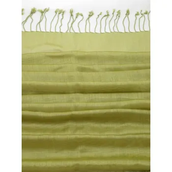 Šála Eleganntí prodyšný šál světle zelený