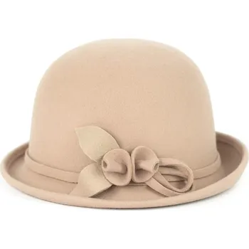 Klobouk Béžový dámský klobouk