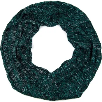 Šála Melanžový tunel 145 cm zelený