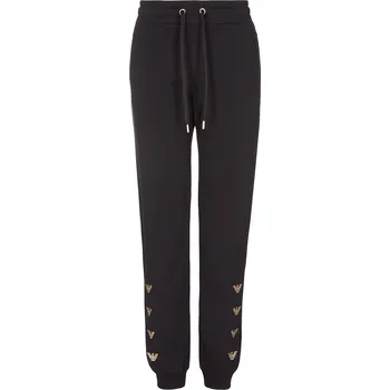 Dámské kalhoty Dámské Kalhoty EA7 TRAIN LOGO SERIES W PANTS CH 3RTP58TJEAZ0210 – Černá L